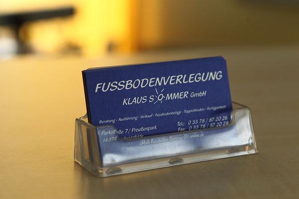 Fußbodenverlegung Klaus Sommer GmbH