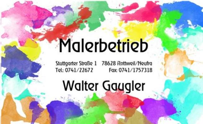 Malerbetrieb Walter Gaugler