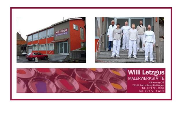 Malerbetrieb Willi Letzgus