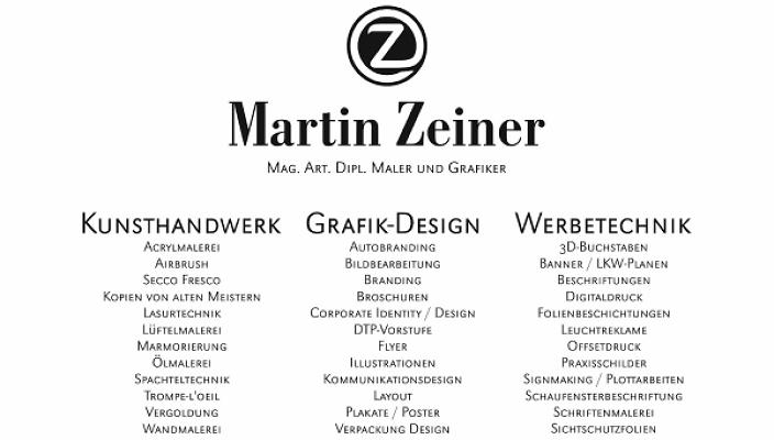 Grafiker und Maler Martin Zeiner