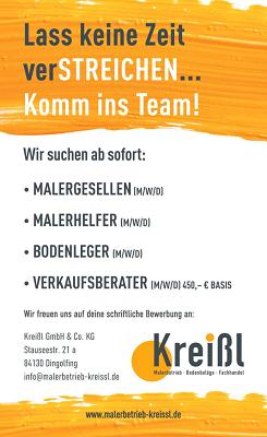 Kreißl - Malerbetrieb - Bodenbeläge - Fachhandel -