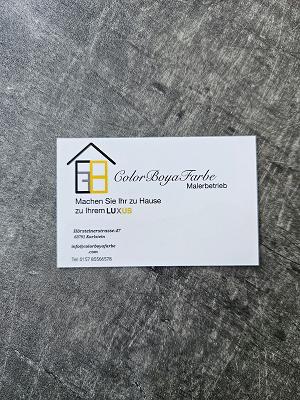 Malerbetrieb/ Colorboyafarbe