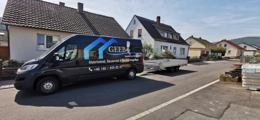Geeb Malerbetrieb,Bauservice & Baufahrzeugpflege