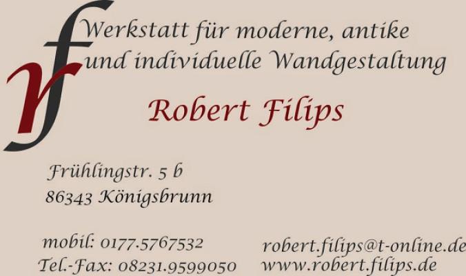 Malerbetrieb, Kirchenmalermeisterbetrieb Robert Filips