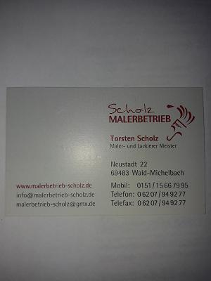 Malerbetrieb Scholz, Torsten Scholz