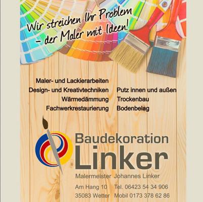 Baudekoration Linker