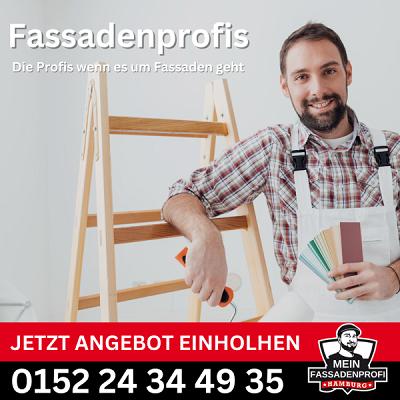Profi Fassadenmaler Hamburg - Fassadenanstrich - Fassadensanierung - Graffitientfernung - Handwerker