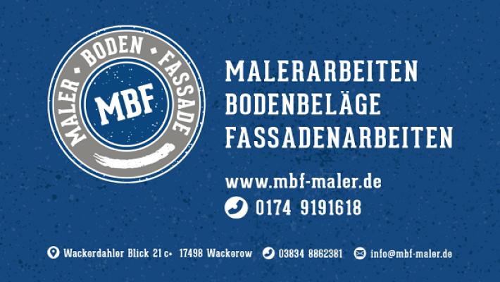 MBF Maler Boden Fassade – Malerarbeiten - Bodenbeläge - Fassadenarbeiten Greifswald