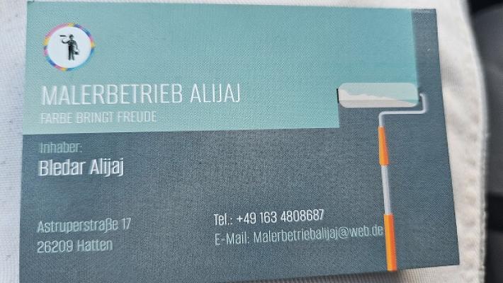 Malerbetrieb Alijaj