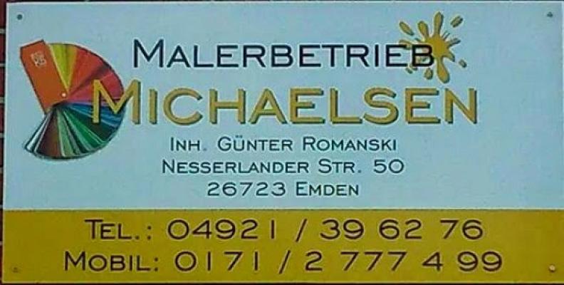 Malerbetrieb Michaelsen Inh.Günter Romanski