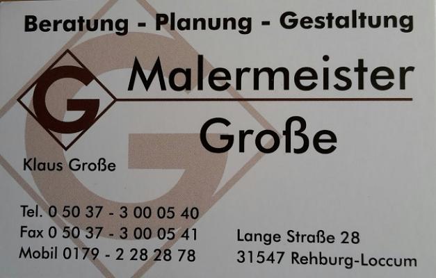 Malermeister Große