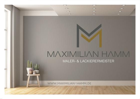 Maler und Lackierermeister Maximilian Hamm