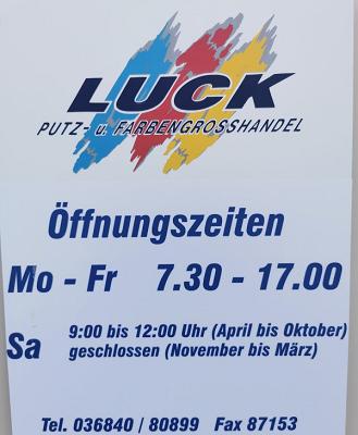 LUCK Putz- und Farbengroßhandel Inh.: Ralf Luck